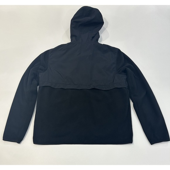 Old Navy Microfleece Hybrid Zip Hoodie Fleece No Logo Great Quality Mens Size M - Picture 3 of 8